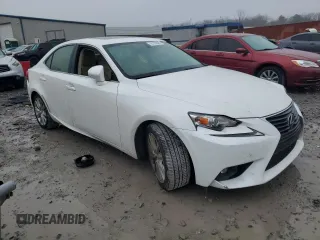 2015 Lexus IS 250 with VIN JTHBF1D27F5078097, listed as a Copart auction lot 43129885 with 96,318 mi miles and Salvage Title. Bid and sale history available at carsss.com. Image 4.