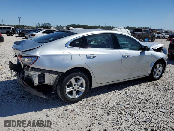 2022 Chevrolet Malibu LS with VIN 1G1ZC5ST0NF167071, listed as a Copart auction lot 47744305 with 30,689 mi miles and Salvage Title. Bid and sale history available at DreamBid. Image 3.