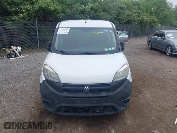 2016 Ram ProMaster City Cargo Tradesman z VIN ZFBERFAT7G6B26912, wystawiony jako IAAI lot #42202902 z przebiegiem 81 553 mil mil oraz . Historia ofert i sprzedaży dostępna na DreamBid. Obrazek 12.