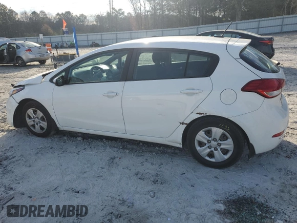2017 Kia Forte LX with VIN KNAFK5A8XH5704367, listed as a Copart auction lot 46734655 with 112,909 mi miles and Salvage Title. Bid and sale history available at carsss.com. Image 2.