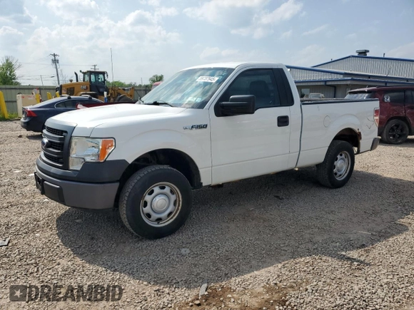 2013 Ford F-150 XL with VIN 1FTMF1CM9DKE94275, listed as a Copart auction lot 59737945 with 56,915 mi miles and Clean title. Bid and sale history available at DreamBid. Image 1.