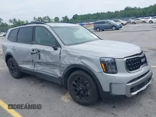 2023 Kia Telluride SX with VIN 5XYP5DGC3PG381080, listed as a IAAI auction lot 42323701 with 26,500 mi miles and . Bid and sale history available at DreamBid. Image 1.