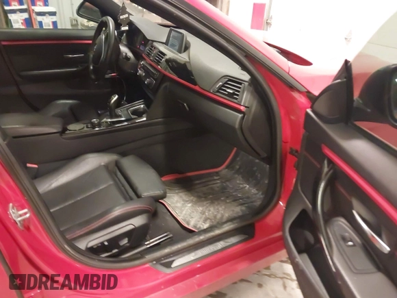 2015 BMW 4 Series 428i with VIN WBA4A9C52FGL85049, listed as a IAAI auction lot 41649475 with 100,443 mi miles and . Bid and sale history available at DreamBid. Image 5.