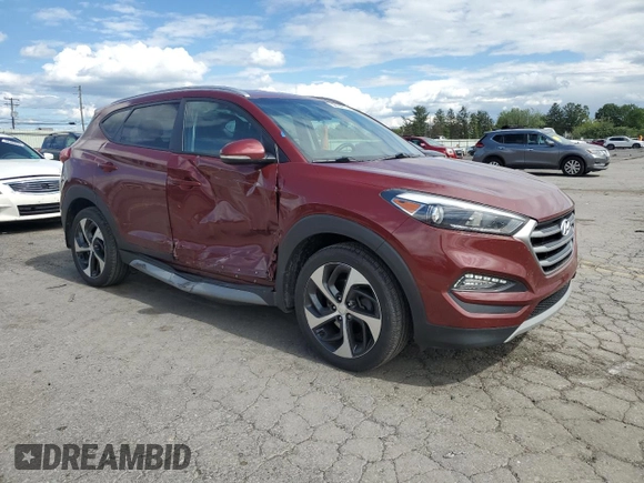 2018 Hyundai Tucson Sport with VIN KM8J3CAL4JU790317, listed as a Copart auction lot 58184115 with 81,208 mi miles and Salvage title. Bid and sale history available at DreamBid. Image 4.
