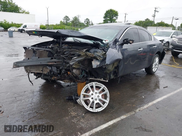 2010 Nissan Maxima SV with VIN 1N4AA5AP1AC861624, listed as a IAAI auction lot 42243786 with 125,086 mi miles and . Bid and sale history available at DreamBid. Image 2.