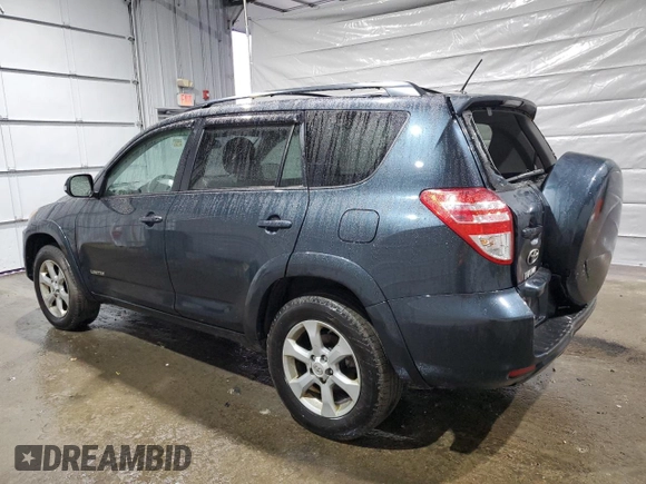 2011 Toyota RAV4 Ltd with VIN 2T3DK4DV0BW055524, listed as a Copart auction lot 47546935 with 165,175 mi miles and Salvage Title. Bid and sale history available at carsss.com. Image 2.