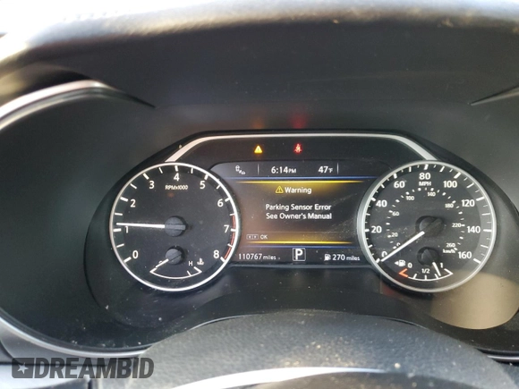 2018 Nissan Maxima SL с VIN 1N4AA6AP4JC397282, выставлен на аукционе Copart как лот 52730865 с пробегом 110 767 миль миль и Списание • Salvage title. История ставок и продаж доступна на DreamBid. Изображение 9.