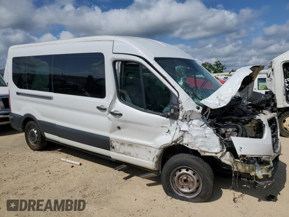 2018 Ford Transit Passenger XL z VIN 1FBZX2CM4JKB47817, wystawiony jako Copart lot #54428465 z przebiegiem 204 352 mil mil oraz Szkoda całkowita • Salvage title. Historia ofert i sprzedaży dostępna na DreamBid. Obrazek 4.