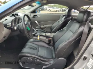 2005 Nissan 350Z with VIN JN1AZ34D25M607805, listed as a Copart auction lot 72138724 with 64,696 mi miles and Salvage Title. Bid and sale history available at carsss.com. Image 7.