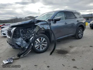 2024 Nissan Pathfinder SL with VIN 5N1DR3CC3RC310553, listed as a Copart auction lot 87014594 with 1,684 mi miles and Salvage Title. Bid and sale history available at carsss.com. Image 1.
