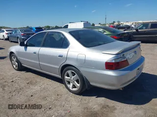 2003 Acura TL Type S with VIN 19UUA56803A058053, listed as a IAAI auction lot 41755803 with 179,515 mi miles. Bid and sale history available at carsss.com. Image 3.