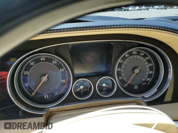 2014 Bentley Continental GT z VIN SCBFU7ZA5EC092542, wystawiony jako Copart lot #73841604 z przebiegiem Nie podano mil oraz Szkoda całkowita • Salvage title. Historia ofert i sprzedaży dostępna na DreamBid. Obrazek 9.