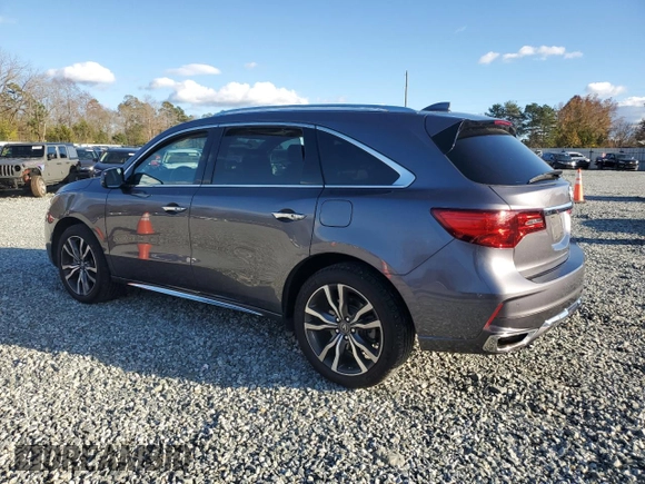2020 Acura MDX w/Advance Pkg with VIN 5J8YD4H81LL037412, listed as a Copart auction lot 80635984 with 60,410 mi miles and Salvage Title. Bid and sale history available at carsss.com. Image 2.