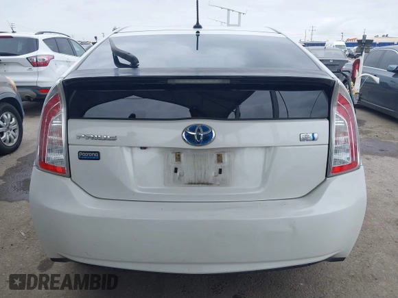 2013 Toyota Prius One with VIN JTDKN3DU0D5607615, listed as a IAAI auction lot 42049686 with 173,225 mi miles. Bid and sale history available at carsss.com. Image 17.