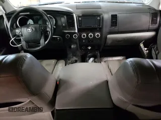 2019 Toyota Sequoia SR5 with VIN 5TDBY5G15KS168276, listed as a Copart auction lot 43376395 with 0 mi miles and Salvage Title. Bid and sale history available at carsss.com. Image 8.