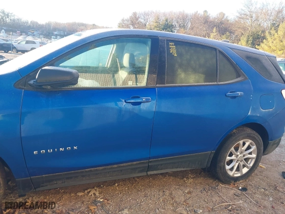 2019 Chevrolet Equinox LS with VIN 3GNAXHEV2KS574606, listed as a IAAI auction lot 41208945 with 79,325 mi miles. Bid and sale history available at carsss.com. Image 14.