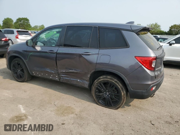 2020 Honda Passport Sport with VIN 5FNYF8H29LB014989, listed as a Copart auction lot 58709715 with 55,230 mi miles and Salvage title. Bid and sale history available at DreamBid. Image 2.