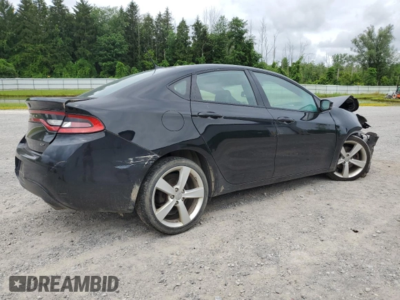 2014 Dodge Dart GT with VIN 1C3CDFEB3ED742198, listed as a Copart auction lot 63281975 with 117,541 mi miles and Salvage title. Bid and sale history available at DreamBid. Image 3.