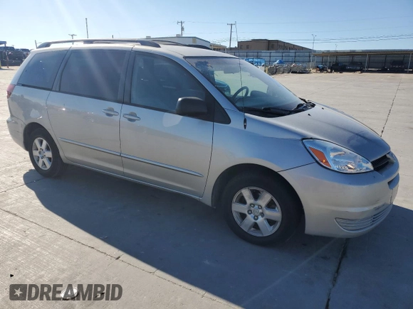2005 Toyota Sienna CE z VIN 5TDZA23C05S376501, wystawiony jako Copart lot #82578704 z przebiegiem 201 995 mil mil oraz Szkoda całkowita • Salvage title. Historia ofert i sprzedaży dostępna na DreamBid. Obrazek 4.