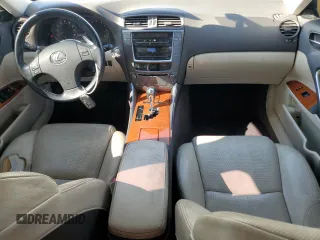 2009 Lexus IS 250 with VIN JTHBK262895104290, listed as a Copart auction lot 49841085 with 127,417 mi miles and Salvage Title. Bid and sale history available at DreamBid. Image 8.