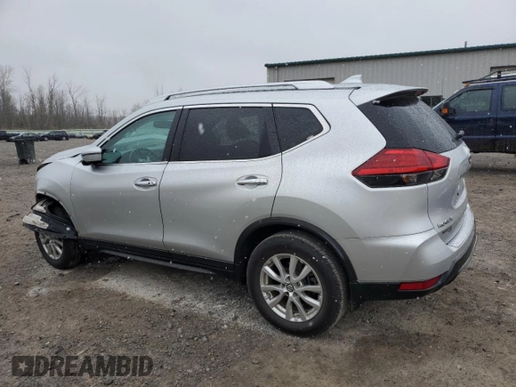 2017 Nissan Rogue SV with VIN KNMAT2MV3HP578478, listed as a Copart auction lot 52212015 with 81,886 mi miles and Salvage Title. Bid and sale history available at carsss.com. Image 2.