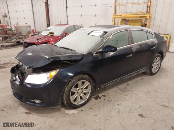 2012 Buick LaCrosse Leather with VIN 1G4GC5E39CF345157, listed as a IAAI auction lot 41282070 with 114,461 mi miles. Bid and sale history available at carsss.com. Image 2.