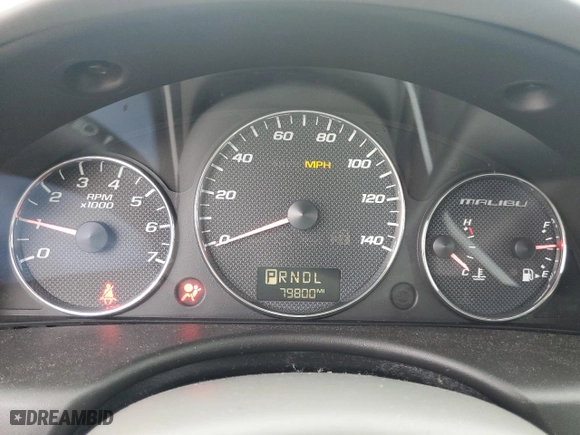 2008 Chevrolet Malibu Classic LS w/1FL with VIN 1G1ZS58F48F134910, listed as a Copart auction lot 79457344 with 79,800 mi miles and Salvage Title. Bid and sale history available at carsss.com. Image 9.