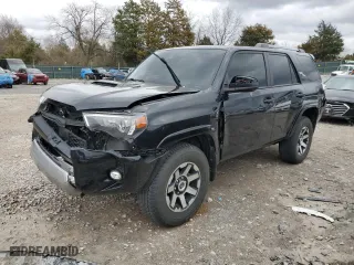 2022 Toyota 4Runner TRD Off Road with VIN JTEPU5JR1N6081474, listed as a Copart auction lot 47635025 with 60,673 mi miles and Clean Title. Bid and sale history available at carsss.com. Image 1.