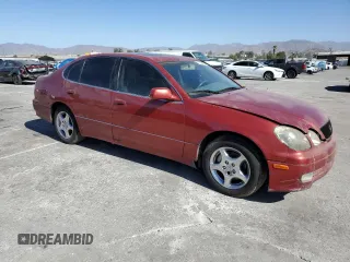 1998 Lexus GS 300 z VIN JT8BD68S1W0001428, wystawiony jako Copart lot #76939694 z przebiegiem 204 519 mil mil oraz Szkoda całkowita • Salvage title. Historia ofert i sprzedaży dostępna na DreamBid. Obrazek 4.