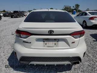 2021 Toyota Corolla SE with VIN JTDS4MCE3MJ071415, listed as a Copart auction lot 53368925 with 74,736 mi miles and Salvage Title. Bid and sale history available at carsss.com. Image 6.