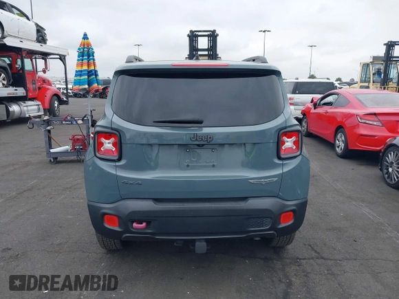 2017 Jeep Renegade Trailhawk с VIN ZACCJBCB7HPE97122, выставлен на аукционе IAAI как лот 42052309 с пробегом 40 963 миль миль и . История ставок и продаж доступна на DreamBid. Изображение 17.