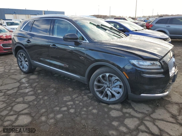 2022 Lincoln Nautilus Reserve with VIN 2LMPJ8KP8NBL10066, listed as a Copart auction lot 79388734 with 0 mi miles and Salvage Title. Bid and sale history available at carsss.com. Image 4.