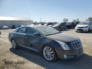 2013 Cadillac XTS Luxury with VIN 2G61R5S32D9167358, listed as a Copart auction lot 53121215 with 81,535 mi miles and Salvage title. Bid and sale history available at DreamBid. Image 4.