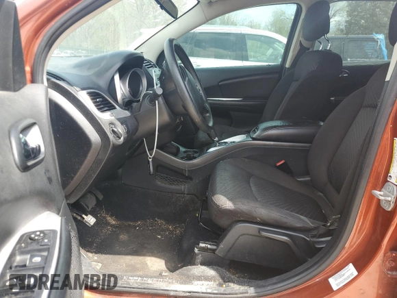 2014 Dodge Journey American Value Pkg with VIN 3C4PDCAB1ET150553, listed as a Copart auction lot 51805695 with 279,554 mi miles and Clean Title. Bid and sale history available at carsss.com. Image 7.