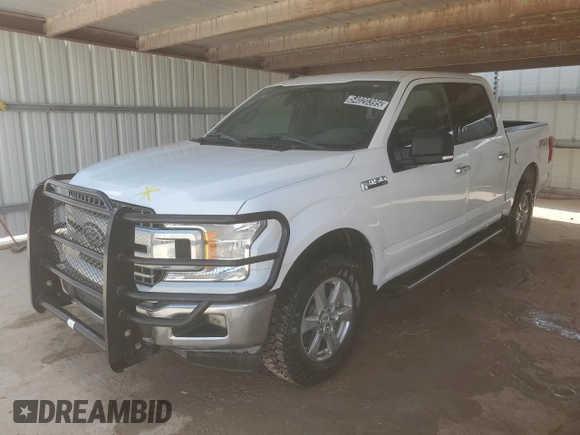 2019 Ford F-150 XL with VIN 1FTEW1E50KKD31005, listed as a Copart auction lot 54020395 with 80,151 mi miles and Clean Title. Bid and sale history available at carsss.com. Image 1.