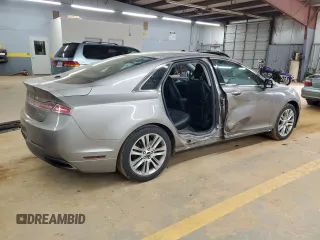 2015 Lincoln MKZ with VIN 3LN6L2G95FR624754, listed as a Copart auction lot 55557745 with 84,602 mi miles and Salvage title. Bid and sale history available at DreamBid. Image 3.