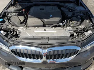 2021 BMW 3 Series 330i with VIN 3MW5R1J08M8B68719, listed as a Copart auction lot 49869565 with 41,200 mi miles and Salvage Title. Bid and sale history available at carsss.com. Image 11.