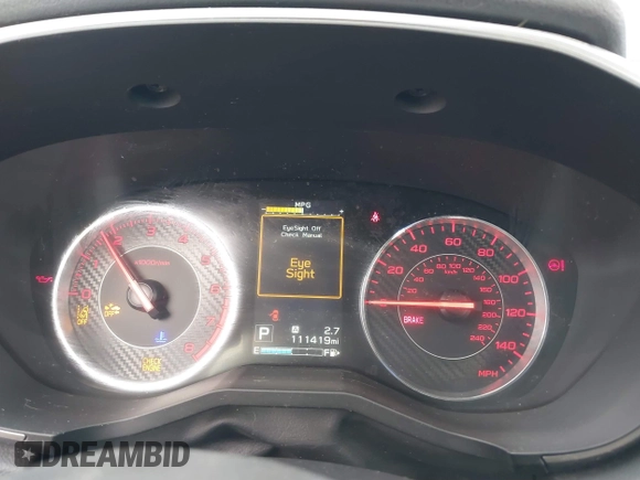 2018 Subaru Impreza Special Sports with VIN 4S3GKAM64J3604695, listed as a IAAI auction lot 41169750 with 111,419 mi miles and . Bid and sale history available at DreamBid. Image 7.