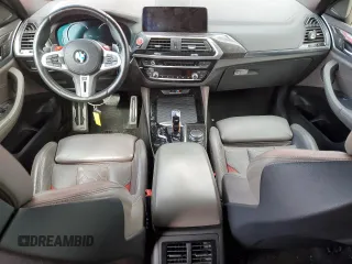 2020 BMW X4 M z VIN 5YMUJ0C08LLU67316, wystawiony jako Copart lot #53398995 z przebiegiem 34 470 mil mil oraz Szkody całkowita. Historia ofert i sprzedaży dostępna na DreamBid. Obrazek 8.