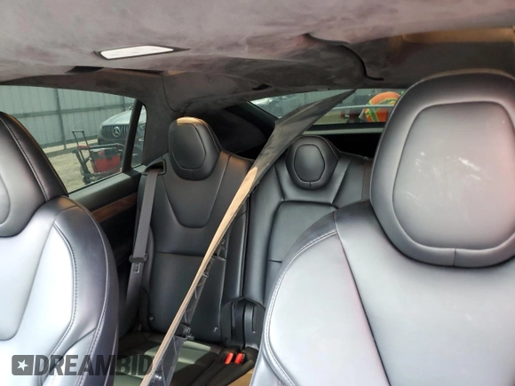 2020 Tesla Model X Long Range with VIN 5YJXCDE20LF303678, listed as a Copart auction lot 53026705 with Not Provided miles and Salvage Title. Bid and sale history available at carsss.com. Image 10.