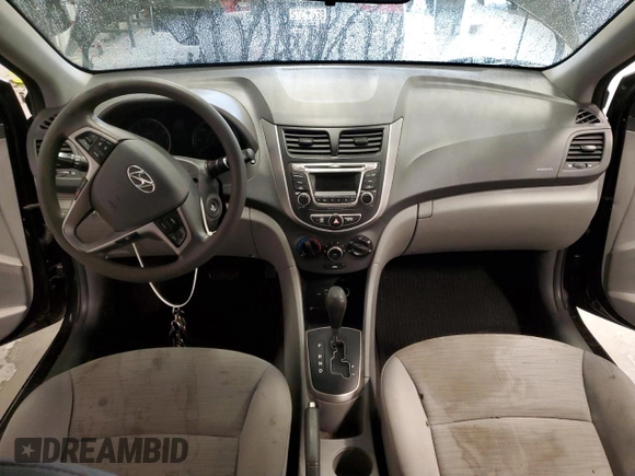 2017 Hyundai Accent SE with VIN KMHCT4AE2HU372154, listed as a Copart auction lot 66647512 with 74,341 mi miles. Bid and sale history available at carsss.com. Image 8.