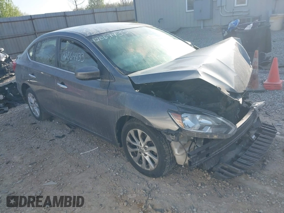 2019 Nissan Sentra SV with VIN 3N1AB7AP3KL609109, listed as a IAAI auction lot 42064433 with 100,431 mi miles and . Bid and sale history available at DreamBid. Image 1.