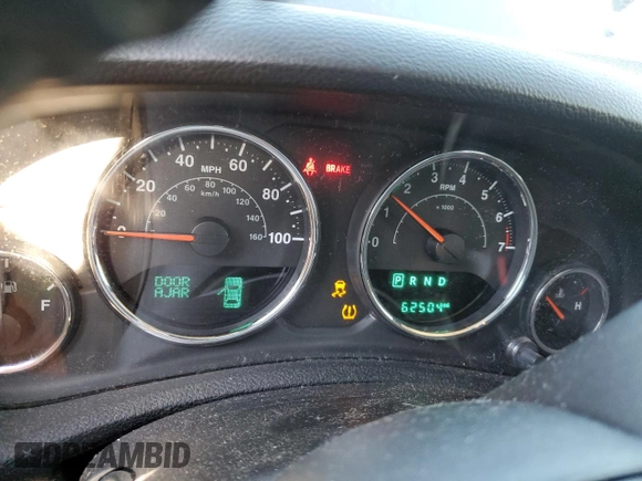 2018 Jeep Wrangler Sport S with VIN 1C4GJWAG6JL896637, listed as a Copart auction lot 53519955 with 62,504 mi miles and Salvage title. Bid and sale history available at DreamBid. Image 9.
