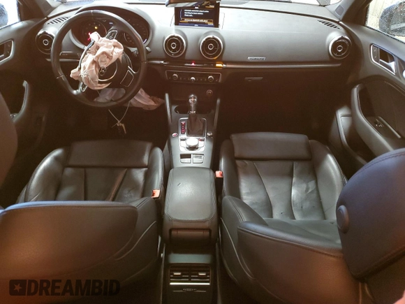 2016 Audi A3 Premium Plus with VIN WAUJ8GFF6G1036293, listed as a Copart auction lot 58696885 with 112,166 mi miles and Salvage title. Bid and sale history available at DreamBid. Image 8.