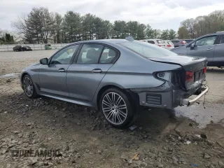 2018 BMW 5 Series 540i xDrive with VIN WBAJE7C54JWC57361, listed as a Copart auction lot 53047545 with 62,312 mi miles and Salvage title. Bid and sale history available at DreamBid. Image 2.