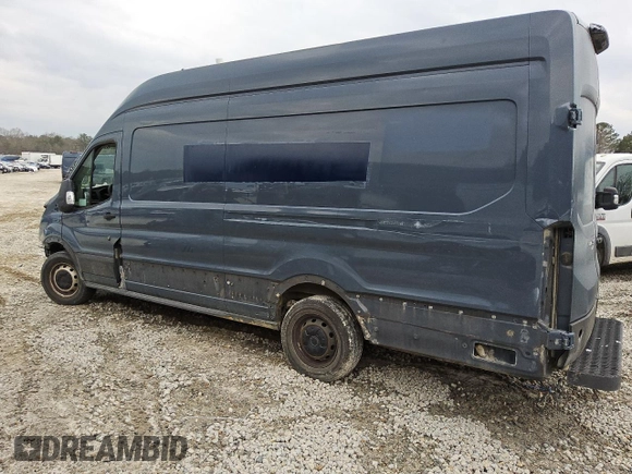 2020 Ford Transit Cargo with VIN 1FTBR3X81LKB04789, listed as a Copart auction lot 88847795 with 109,484 mi miles and Clean Title. Bid and sale history available at carsss.com. Image 2.
