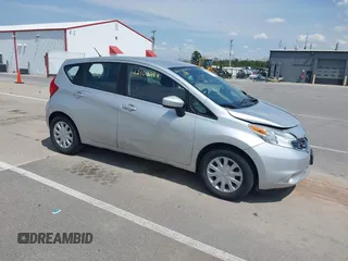 2015 Nissan Note S with VIN 3N1CE2CP1FL373470, listed as a IAAI auction lot 42109284 with 107,063 mi miles and . Bid and sale history available at DreamBid. Image 1.
