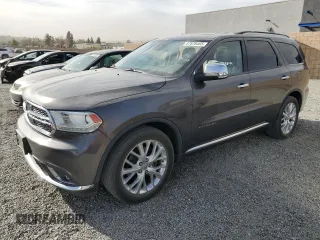 2014 Dodge Durango Citadel z VIN 1C4RDHEG0EC556640, wystawiony jako Copart lot #87878465 z przebiegiem 79 879 mil mil oraz Szkoda całkowita • Salvage title. Historia ofert i sprzedaży dostępna na DreamBid. Obrazek 1.