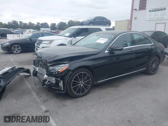 2021 Mercedes-Benz C 300 with VIN W1KWF8DB5MR650484, listed as a IAAI auction lot 42190143 with 32,460 mi miles and . Bid and sale history available at DreamBid. Image 18.