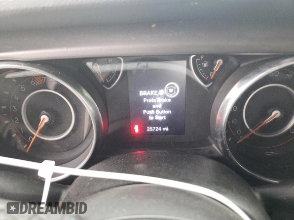 2023 Jeep Wrangler Sport Altitude with VIN 1C4HJXDG8PW620005, listed as a Copart auction lot 88764605 with 25,724 mi miles and Salvage Title. Bid and sale history available at DreamBid. Image 9.